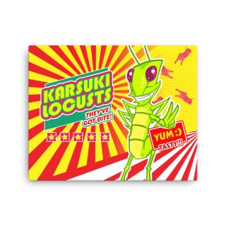 Karsuki Locusts Canvas