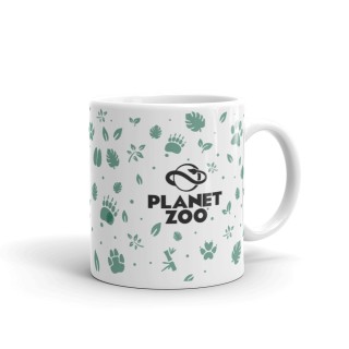 Planet Zoo Paws and Leaves Mug