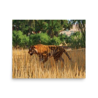 Planet Zoo Tiger Poster