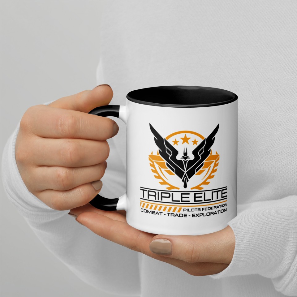 Triple Elite Mug - Elite Dangerous Merchandise